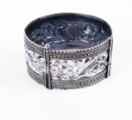 Oxidized Silver Bangle