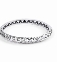 Oxidized Silver Bangle