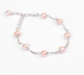 Pearl Silver Bracelet