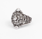 Oxidized Silver Ring