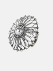 Oxidized Silver Ring