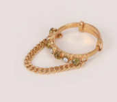 Pearl Stubbed Ring