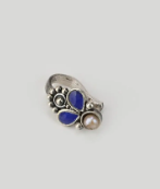 Oxidized Silver Nose Pin