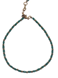 Beads Brass Anklet