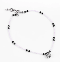 Stone Brass Anklet