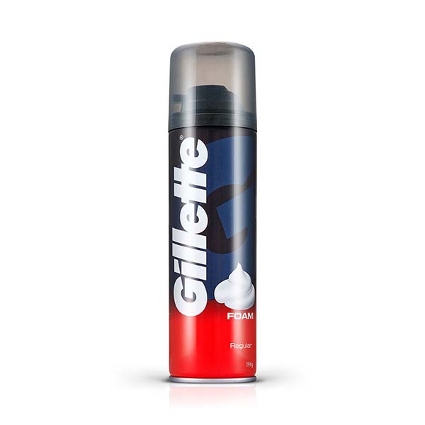 Gillette Classic Regular Pre Shave Foam, 196gm