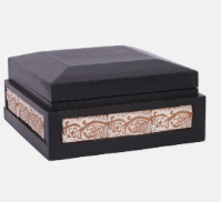 Black Wooden Jewellery Box