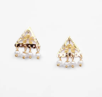 Pearl Gold Earrings