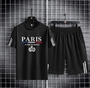 Black Printed Exclusive Summer Combo T-Shirt & Pant