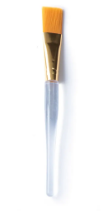 Lady Butterfly Face Mask Applying Transparent Brush