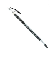 Technic Brow Pencil with Brush and Sharpner Black