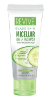 Revive Glass Skin Micellar Water Face Wash - 100 ml