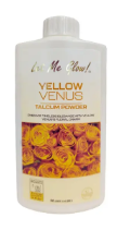 Let Me Glow Yellow Venus Talcum Powder-125 gm
