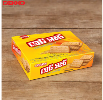 Dekko Great Salt Crispy Salted Biscuits Box - 240g