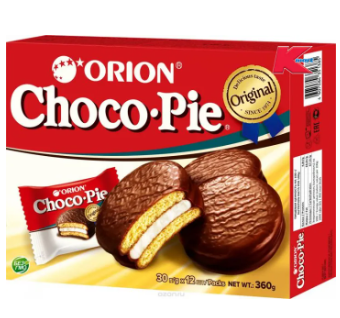 Orion Choco Pie 12 Packs-360Gm