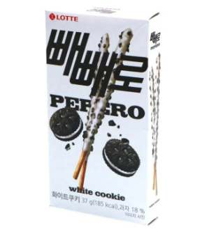 Lotte Pepero White Cookie - 37gm