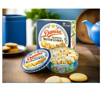 Danisa Traditional Butter Cookies Tin 454gm