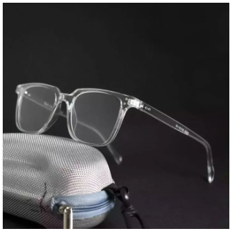 white Lens White Frame Sunglasses for Men