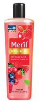 Meril Berry Bliss Shower Gel -(Buy 1 Get 1 Loofah FREE)
