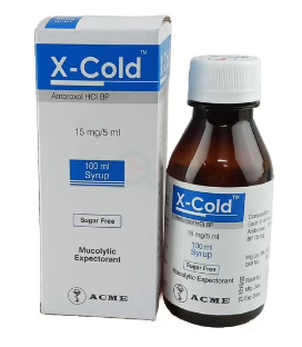 X-Cold Syrup-(15mg/5ml)