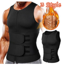 Waist Trainer Slim Corset Back Waist Support Belt Men Back Brace Belt Fajas Lumbares Ortopedicas Protection Spine Support Vest-Free Size