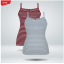 Women's Round Neck Cotton Tank Top From Levin