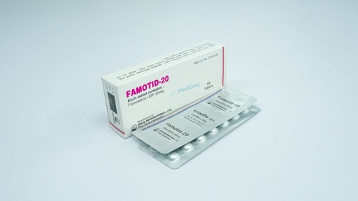 Famotid20 mg Tablet Famotidine