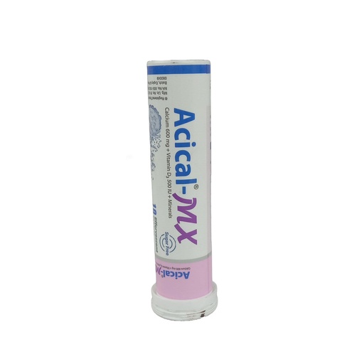 Acical-MX Tablet Calcium Carbonate + Vitamin D3 + Multimineral