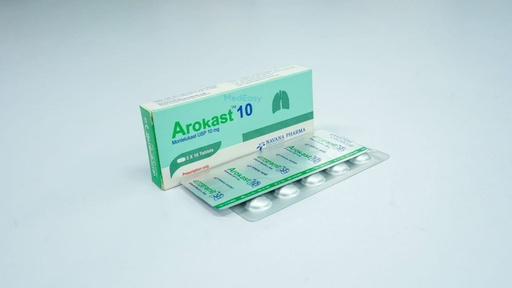 Arokast10 mg Tablet Montelukast