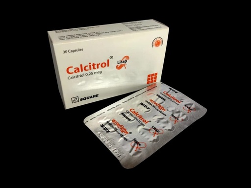 Calcitrol0.25 mcg Capsule Calcitriol