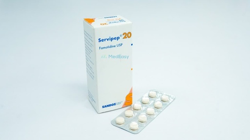 Servipep20 mg Tablet Famotidine
