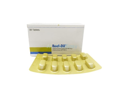 Reef-DX Tablet Calcium Carbonate [Coral source] + Vitamin D3