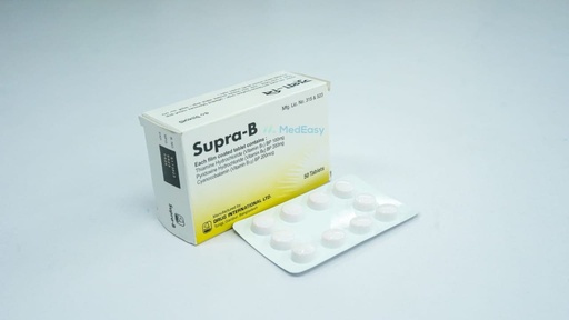 Supra-B Tablet Vitamin B1 + B6 + B12