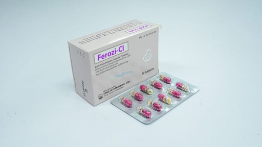 Ferozi-CI Capsule Carbonyl Iron + Folic Acid + Zinc Sulfate
