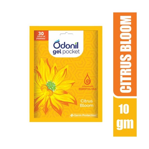 Odonil Gel Pocket Mix CITRUS BLOOM 10g Size: 10gm