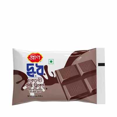 Pran Chocolate Flavored Milk (Pouch) 150 ml