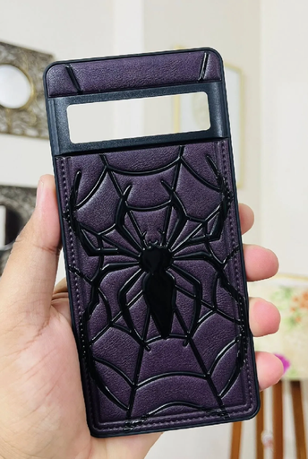 Spider Man Leather Magnet High Quality Megnetive Case For Google Pixel6/6A/7/7Pro Back Cover Leather Type Magsafe Working Premium Phone Case Pixel6/6A/7/7Pro